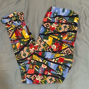 Lularoe santa/christmas leggings t&c